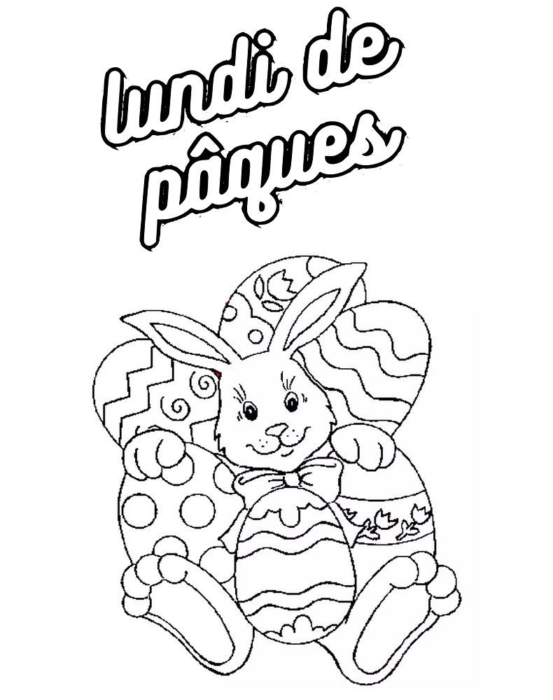 Free printable Easter Monday coloring page #181303 from Holidays and Celebrations collection