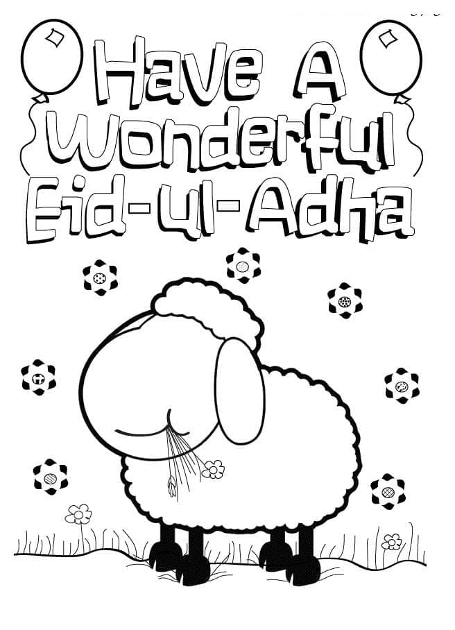 Free printable Eid Mubarak coloring page #194330 from Holidays and Celebrations collection