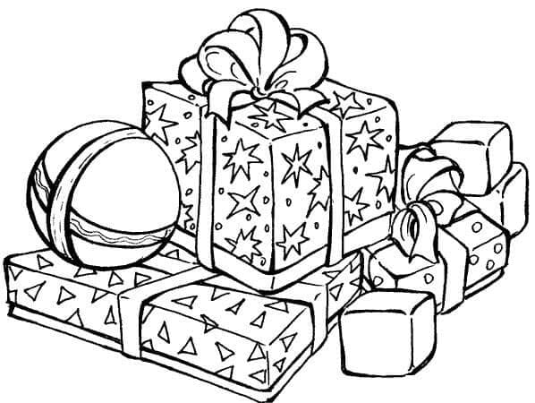 Free printable Gift coloring page #201769 from Holidays and Celebrations collection