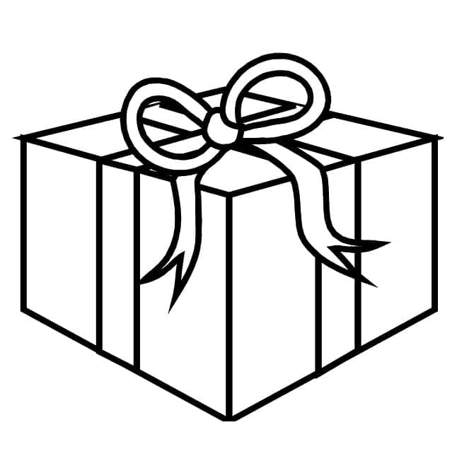 Free printable Gift coloring page #201790 from Holidays and Celebrations collection