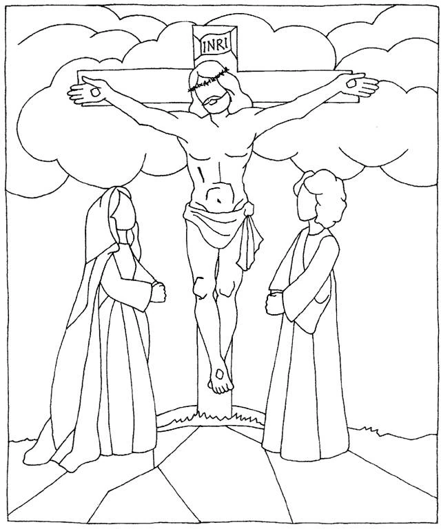 Free printable Good Friday coloring page #61023 from Holidays and Celebrations collection Free printable Good Friday coloring page #61023 from Holidays and Celebrations collection