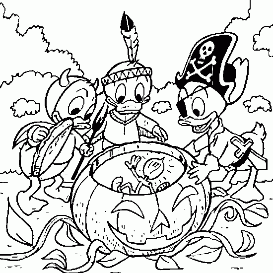 Free printable Halloween coloring page #55290 from Holidays and Celebrations collection
