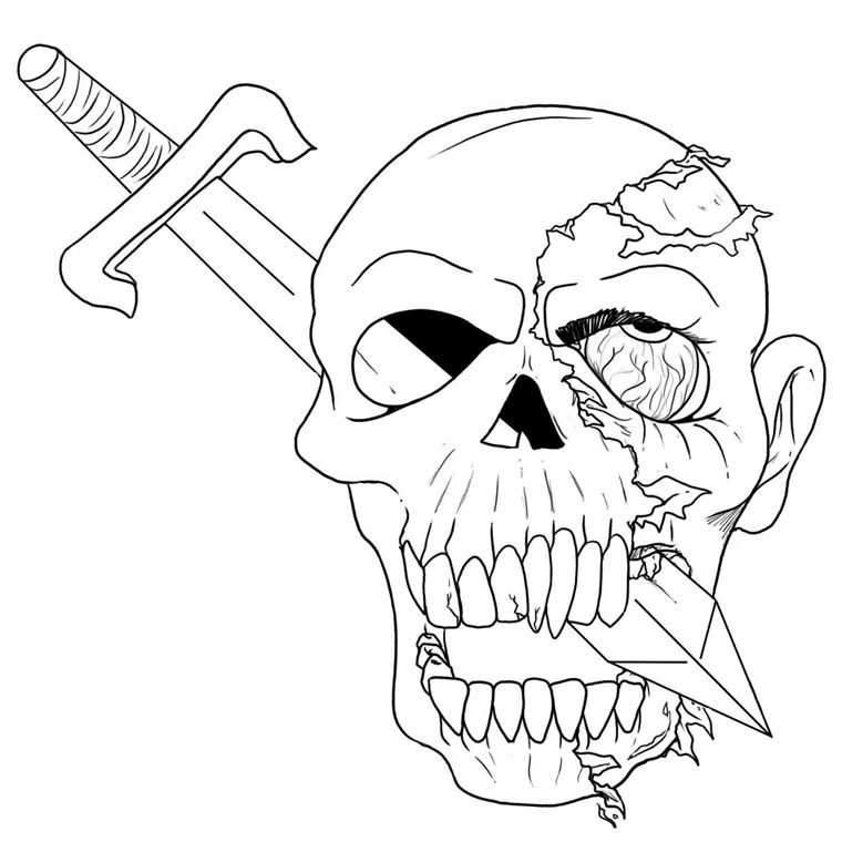 Free printable Halloween coloring page #55342 from Holidays and Celebrations collection Free printable Halloween coloring page #55342 from Holidays and Celebrations collection
