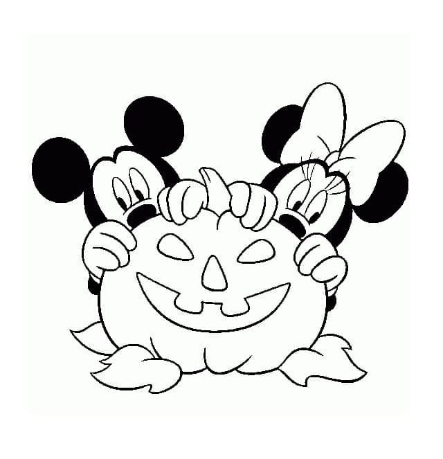 Free printable Halloween Disney coloring page #200213 from Holidays and Celebrations collection