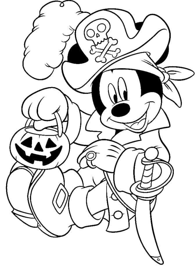 Free printable Halloween Disney coloring page #200229 from Holidays and Celebrations collection