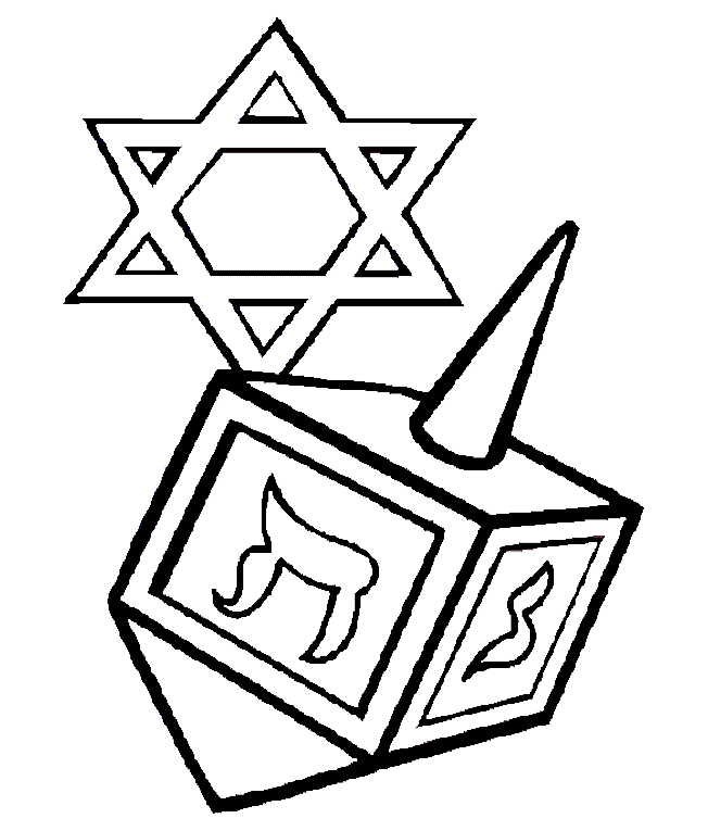 Coloring page: Hanukkah (Holidays and Celebrations) #59611 - Free Printable Coloring Pages