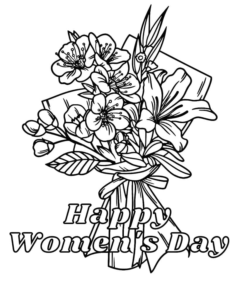 Free printable International Womens Day coloring page #210989 from Holidays and Celebrations collection