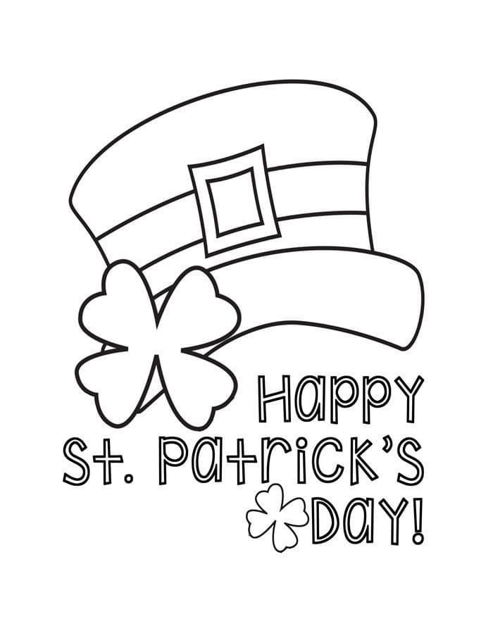 Free printable Saint Patrick Day coloring page #192902 from Holidays and Celebrations collection