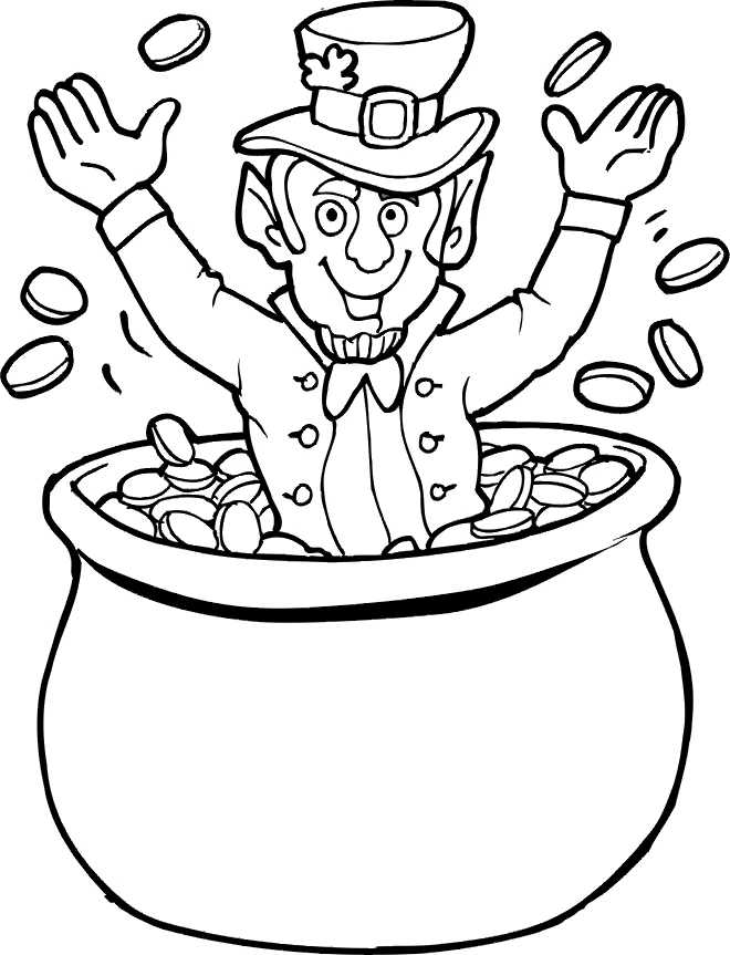 Free printable Saint Patrick Day coloring page #57852 from Holidays and Celebrations collection Free printable Saint Patrick Day coloring page #57852 from Holidays and Celebrations collection
