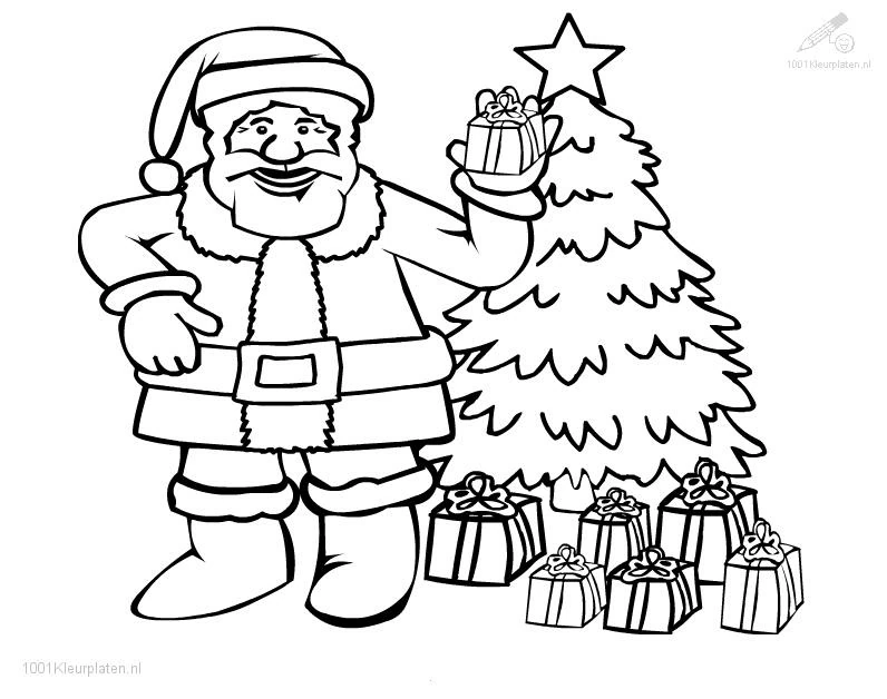 Free printable Santa Claus coloring page #104876 from Holidays and Celebrations collection Free printable Santa Claus coloring page #104876 from Holidays and Celebrations collection