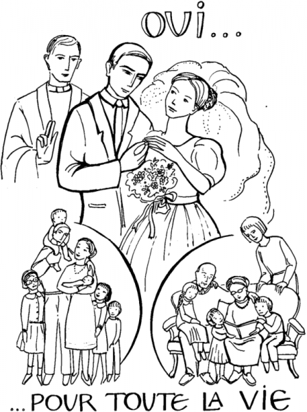 Coloring page: Wedding (Holidays and Celebrations) #55998 - Free Printable Coloring Pages