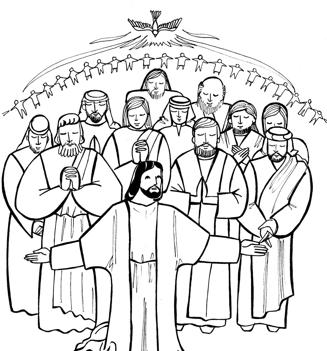 Coloring page: All Saints Day (Holidays and Special occasions) #61256 - Free Printable Coloring Pages