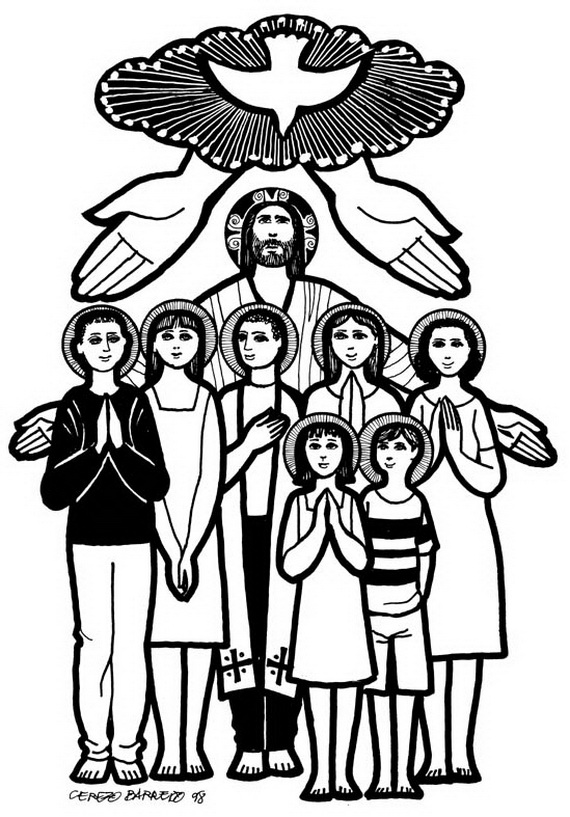 Coloring page: All Saints Day (Holidays and Special occasions) #61258 - Free Printable Coloring Pages