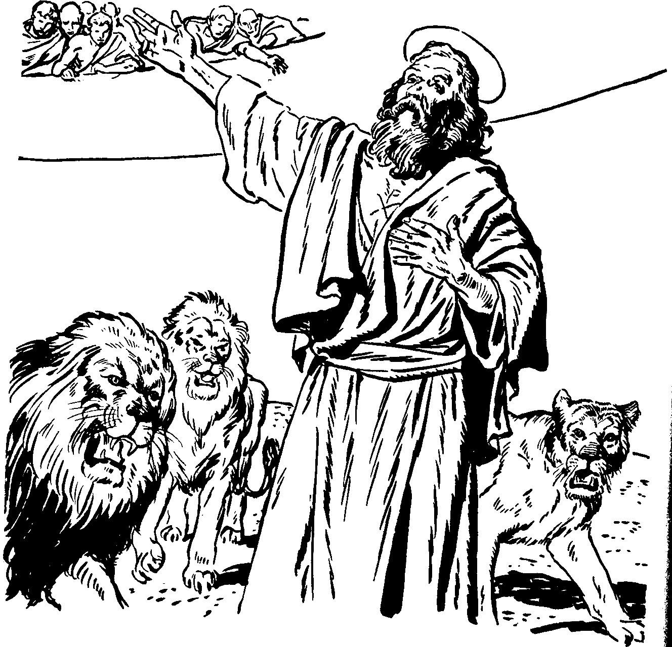 Coloring page: All Saints Day (Holidays and Special occasions) #61265 - Free Printable Coloring Pages