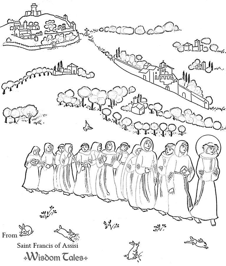 Coloring page: All Saints Day (Holidays and Special occasions) #61286 - Free Printable Coloring Pages
