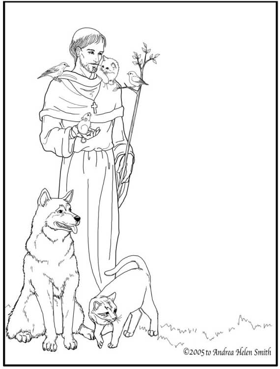 Coloring page: All Saints Day (Holidays and Special occasions) #61302 - Free Printable Coloring Pages