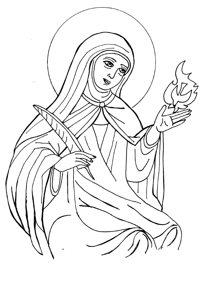 Coloring page: All Saints Day (Holidays and Special occasions) #61309 - Free Printable Coloring Pages
