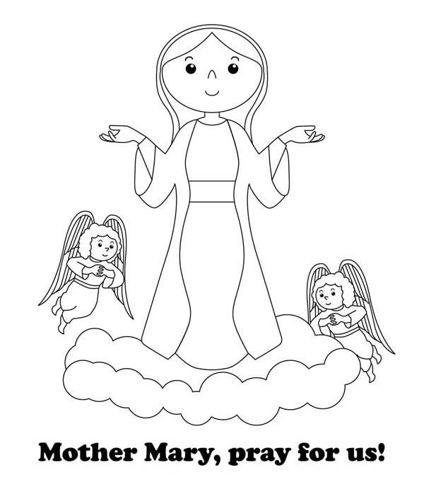 Coloring page: All Saints Day (Holidays and Special occasions) #61314 - Free Printable Coloring Pages
