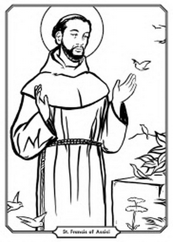 Coloring page: All Saints Day (Holidays and Special occasions) #61355 - Free Printable Coloring Pages
