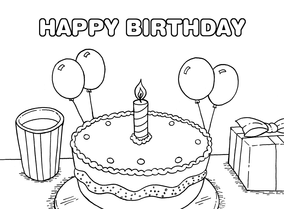 Coloring page: Anniversary (Holidays and Special occasions) #57058 - Free Printable Coloring Pages