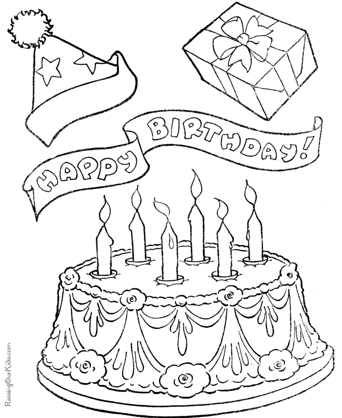 Coloring page: Anniversary (Holidays and Special occasions) #57073 - Free Printable Coloring Pages