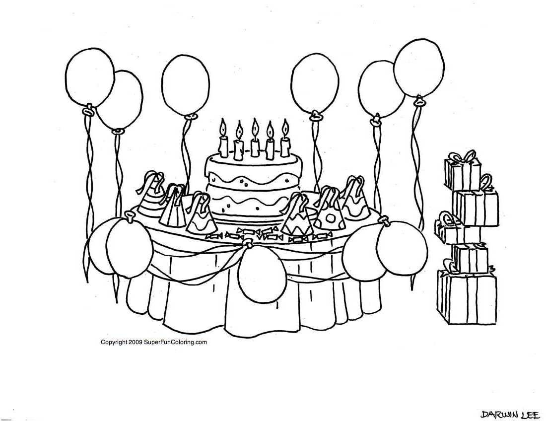 Coloring page: Anniversary (Holidays and Special occasions) #57093 - Free Printable Coloring Pages
