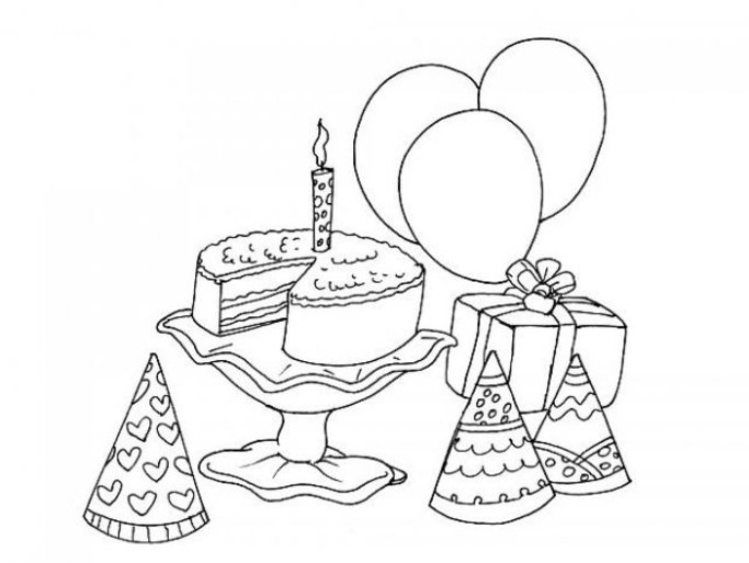 Coloring page: Anniversary (Holidays and Special occasions) #57095 - Free Printable Coloring Pages