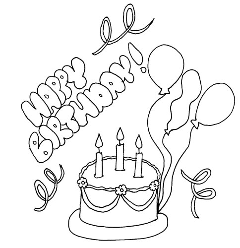 Coloring page: Anniversary (Holidays and Special occasions) #57193 - Free Printable Coloring Pages