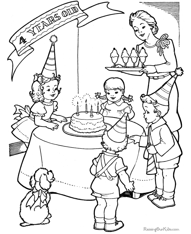 Coloring page: Anniversary (Holidays and Special occasions) #57224 - Free Printable Coloring Pages