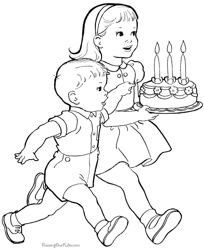 Coloring page: Anniversary (Holidays and Special occasions) #57233 - Free Printable Coloring Pages