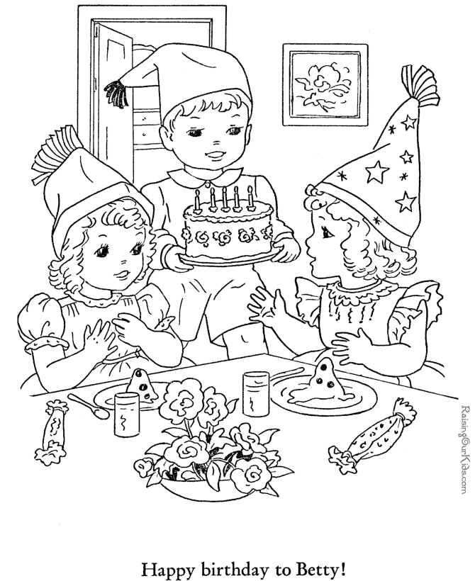 Coloring page: Anniversary (Holidays and Special occasions) #57335 - Free Printable Coloring Pages