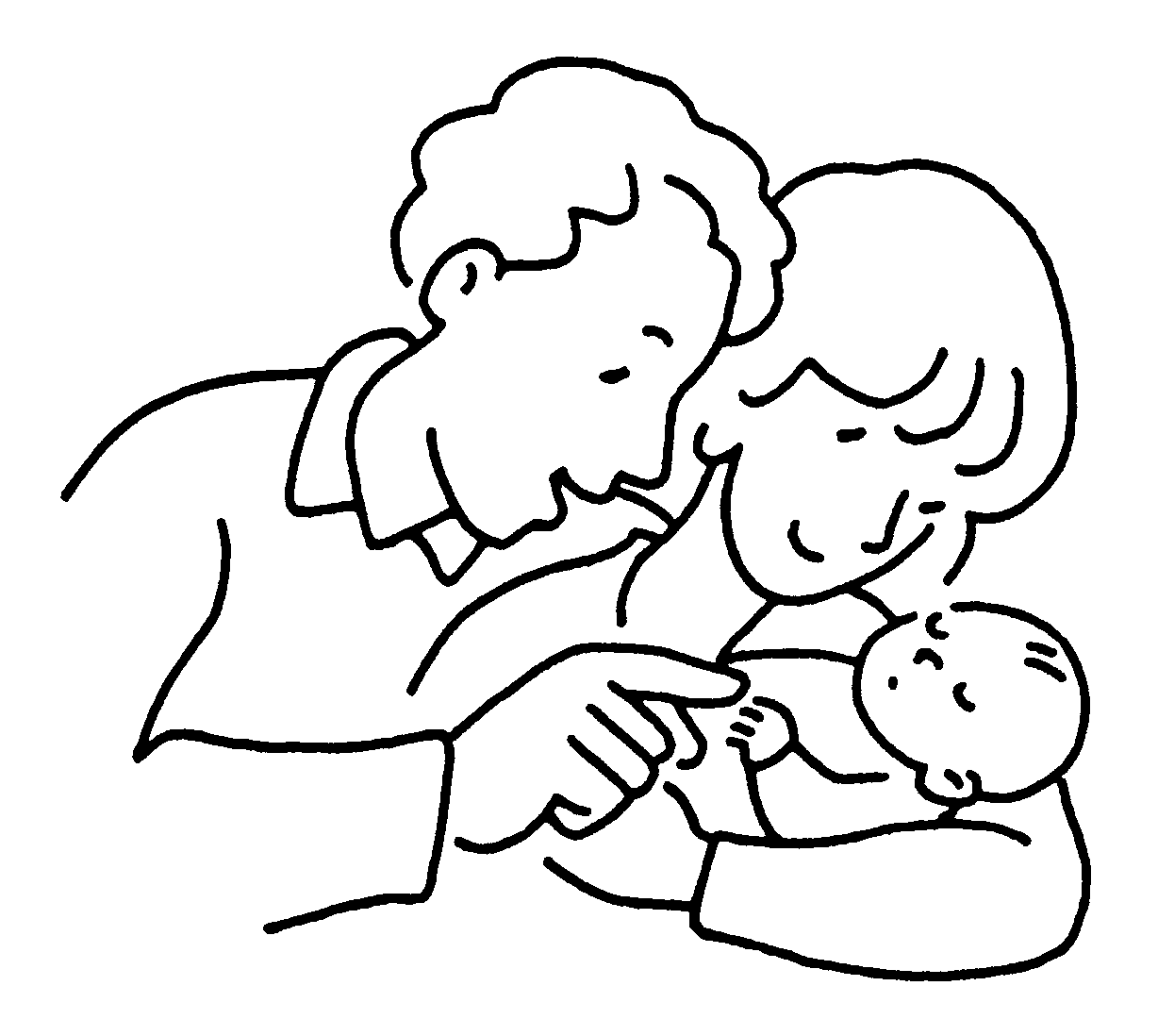 Coloring page: Baptism (Holidays and Special occasions) #57476 - Free Printable Coloring Pages