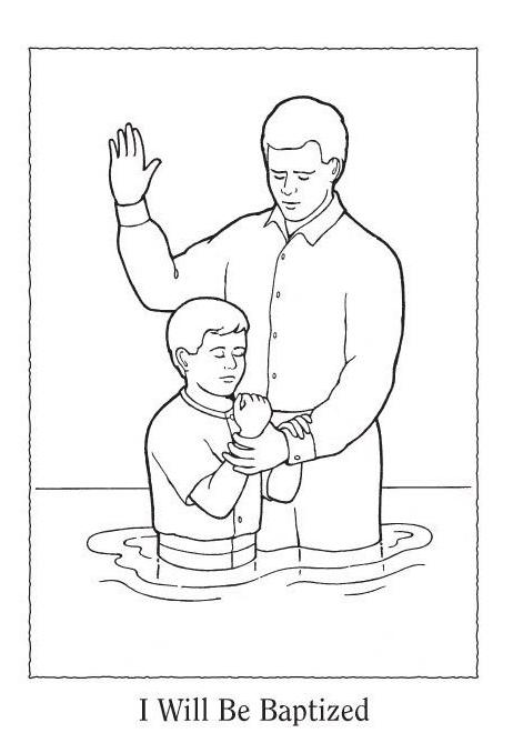 Coloring page: Baptism (Holidays and Special occasions) #57504 - Free Printable Coloring Pages