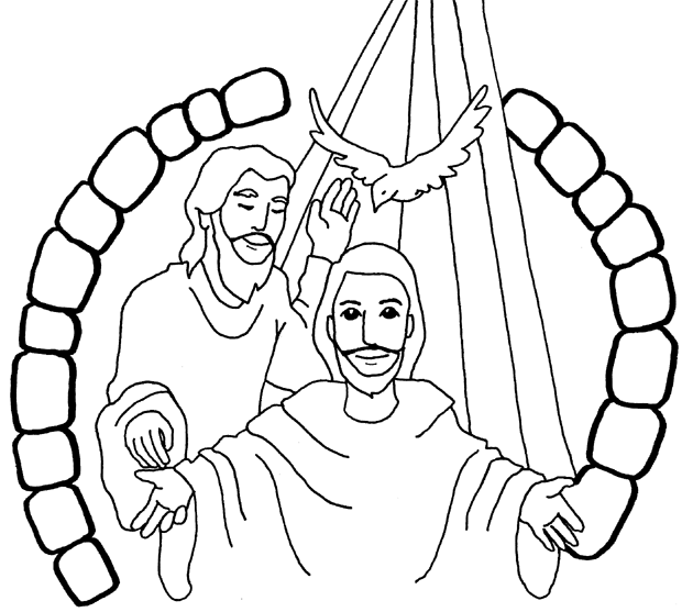 Coloring page: Baptism (Holidays and Special occasions) #57551 - Free Printable Coloring Pages
