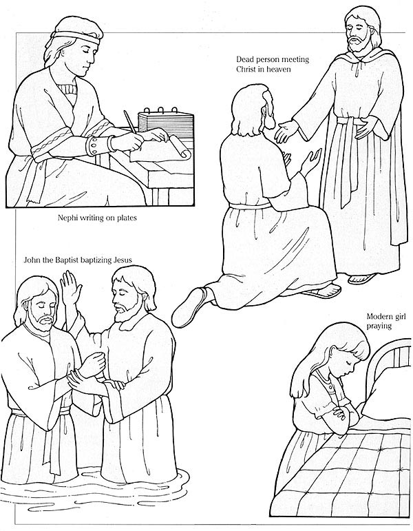 Coloring page: Baptism (Holidays and Special occasions) #57575 - Free Printable Coloring Pages