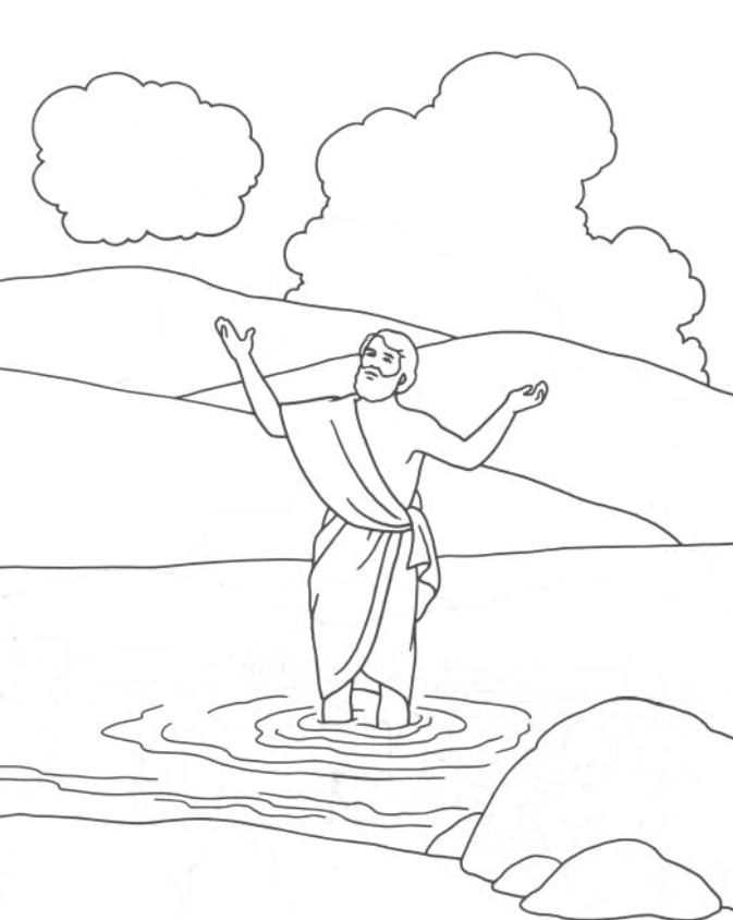 Coloring page: Baptism (Holidays and Special occasions) #57602 - Free Printable Coloring Pages