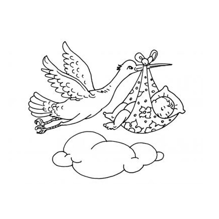 Coloring page: Birth (Holidays and Special occasions) #55545 - Free Printable Coloring Pages
