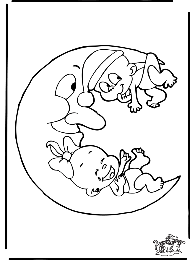 Coloring page: Birth (Holidays and Special occasions) #55600 - Free Printable Coloring Pages