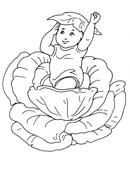 Coloring page: Birth (Holidays and Special occasions) #55601 - Free Printable Coloring Pages