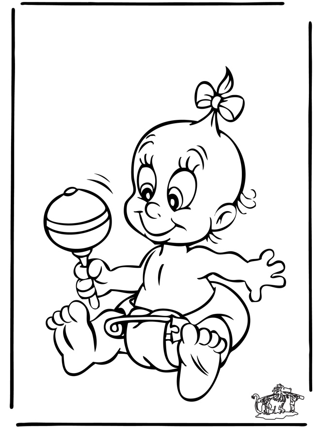 Coloring page: Birth (Holidays and Special occasions) #55619 - Free Printable Coloring Pages
