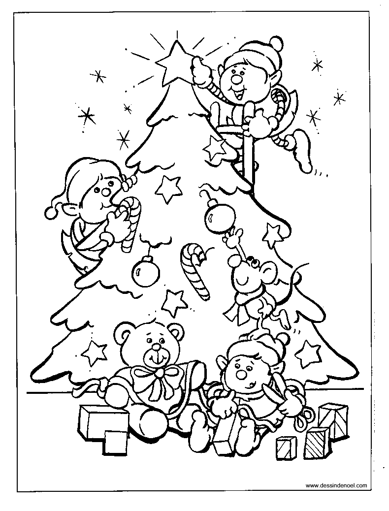 Christmas (Holidays And Special Occasions) – Free Printable Coloring Pages