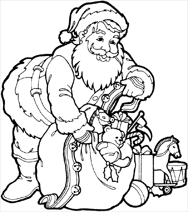 Coloring page: Christmas (Holidays and Special occasions) #54751 - Free Printable Coloring Pages