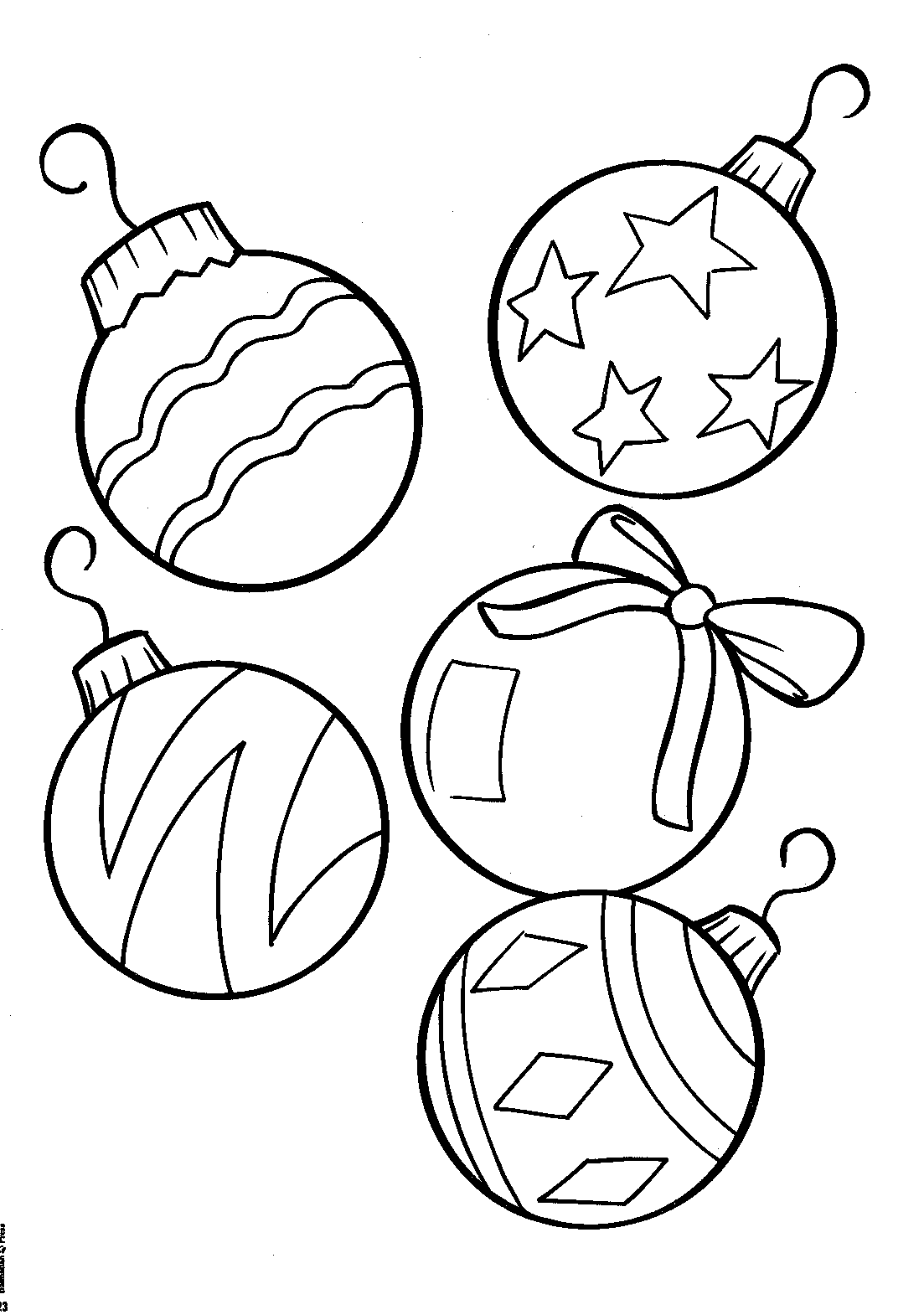 Coloring page: Christmas (Holidays and Special occasions) #54778 - Free Printable Coloring Pages