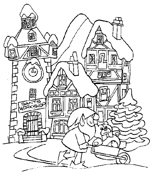 Coloring page: Christmas (Holidays and Special occasions) #54779 - Free Printable Coloring Pages