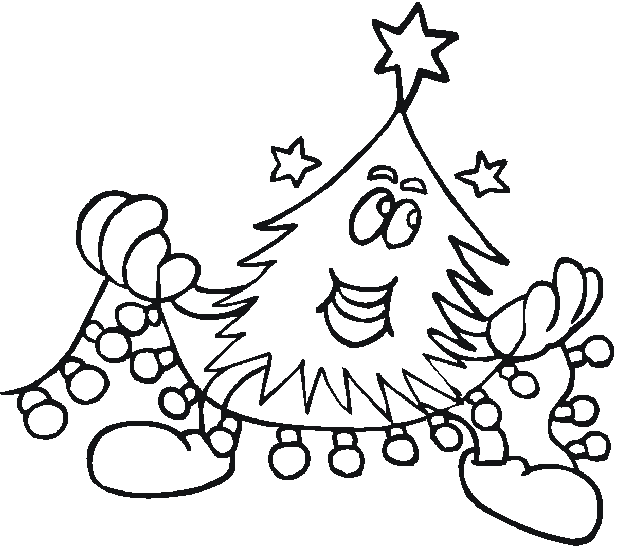 Coloring page: Christmas (Holidays and Special occasions) #54782 - Free Printable Coloring Pages