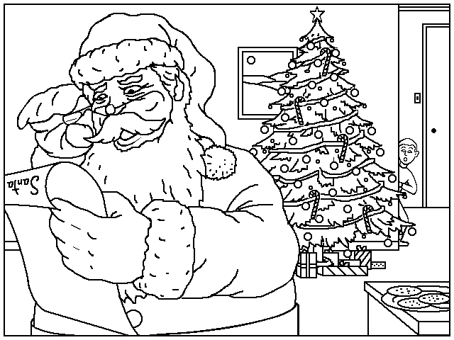 Coloring page: Christmas (Holidays and Special occasions) #54799 - Free Printable Coloring Pages