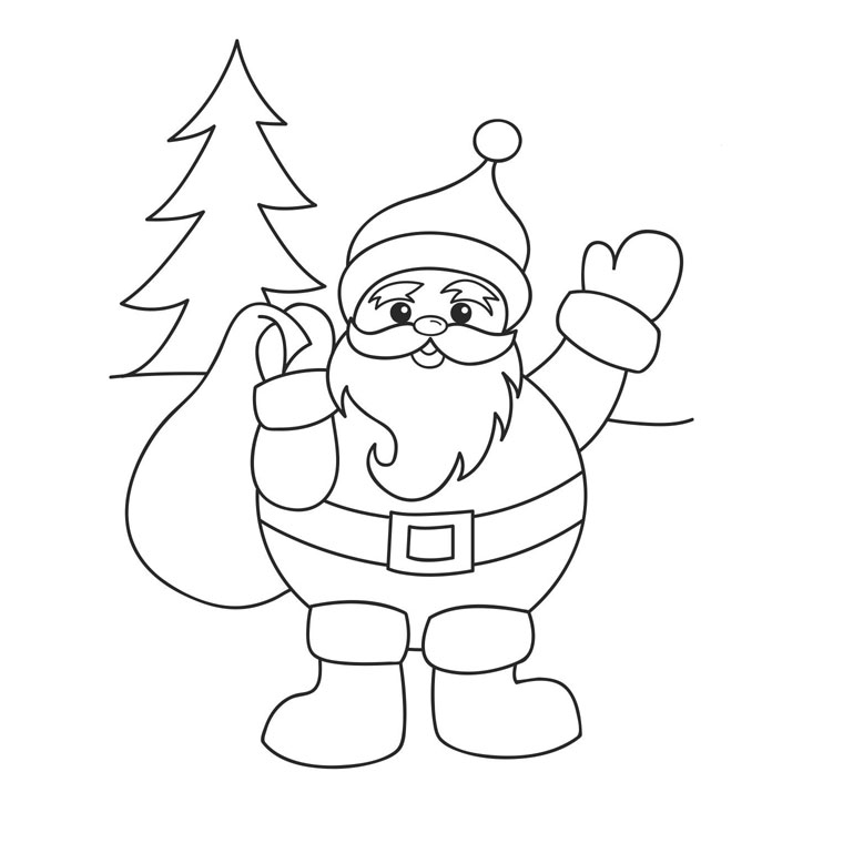 Free Santa Drawing Cliparts, Download Free Santa Drawing Cliparts png  images, Free ClipArts on Clipart Library