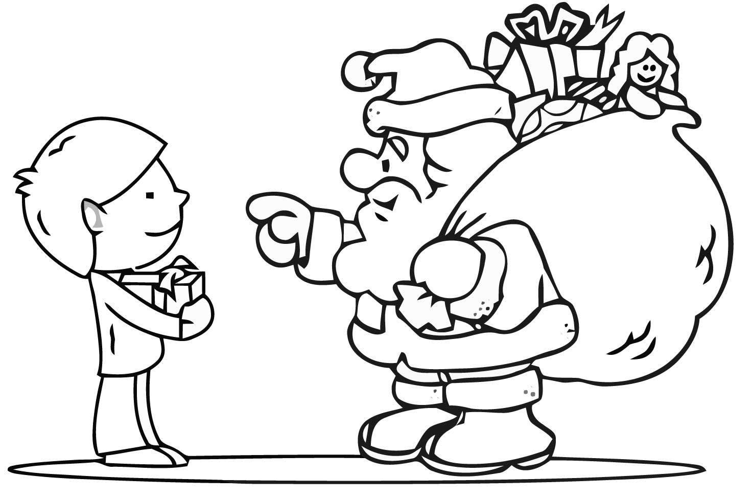 Coloring page: Christmas (Holidays and Special occasions) #54837 - Free Printable Coloring Pages