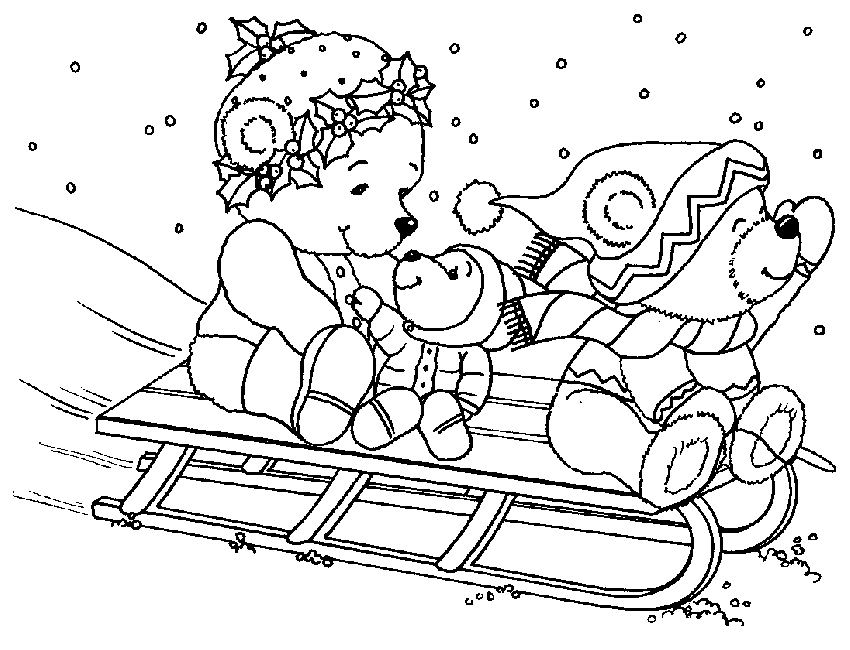 Coloring page: Christmas (Holidays and Special occasions) #54856 - Free Printable Coloring Pages