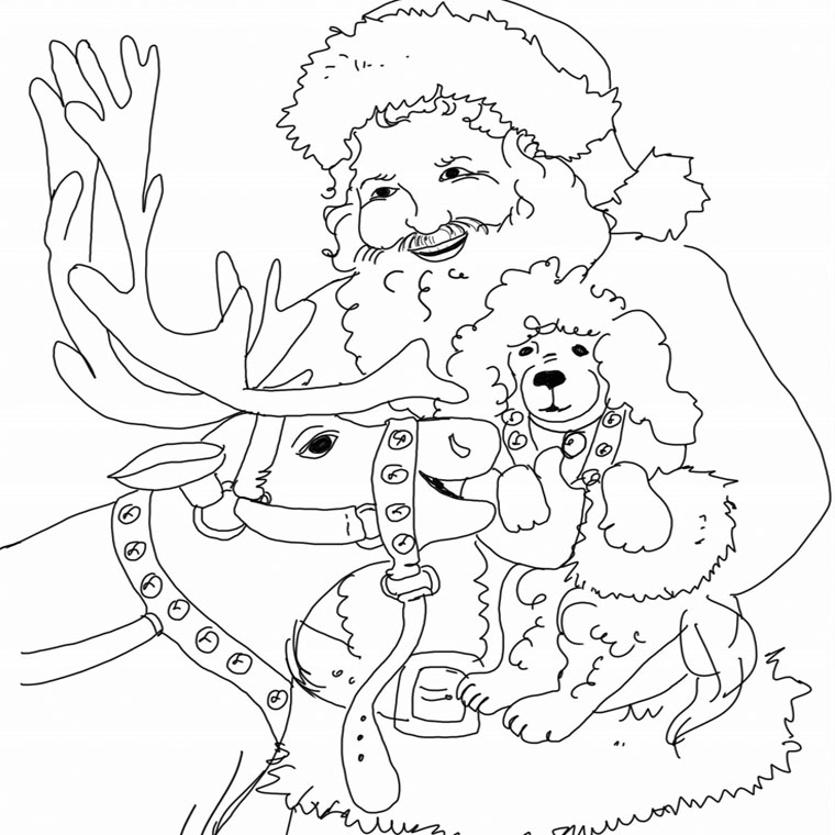 Coloring page: Christmas (Holidays and Special occasions) #54895 - Free Printable Coloring Pages